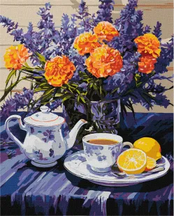 Картина за номерами - Лавандова гармонія ©art_selena_ua
