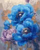 Картина по номерам - Симфония цветов с красками металлик ©victoria_art___