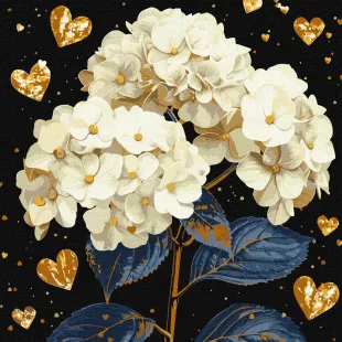 Painting by numbers - Delightful flowers ©victoria_art___