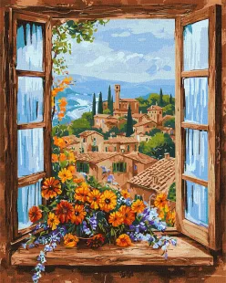 Картина за номерами - Чудовий пейзаж ©art_selena_ua