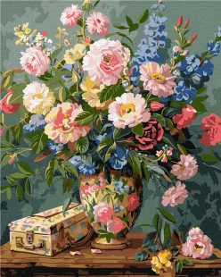 Картина за номерами - Квіткова фантазія ©art_selena_ua