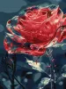 Painting by numbers - Crystal flower ©art_selena_ua