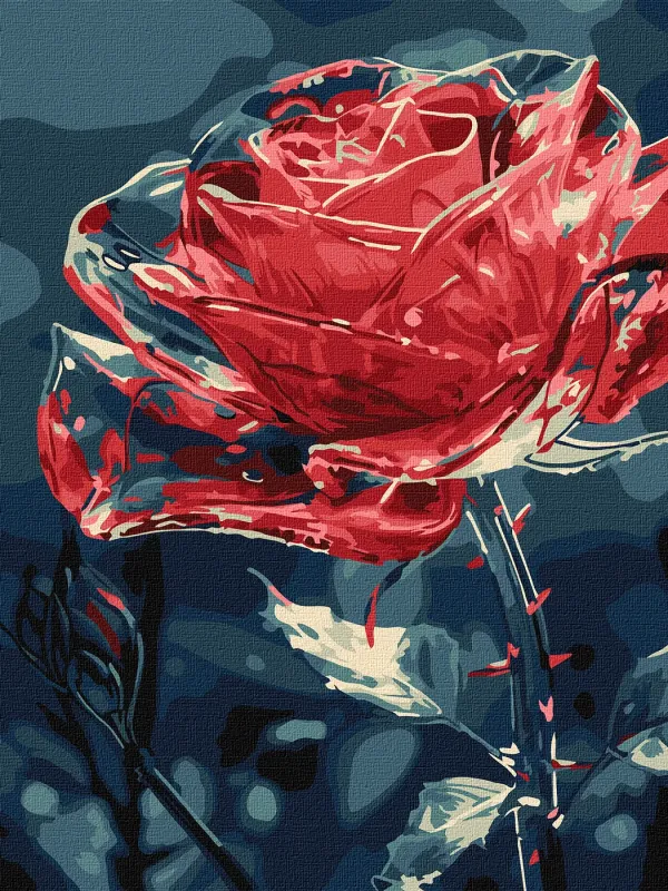 Painting by numbers - Crystal flower ©art_selena_ua