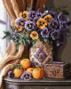 Painting by numbers - Luxury violets ©sophiia_іllustrations