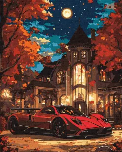 Painting by numbers - Life in luxury ©art_selena_ua