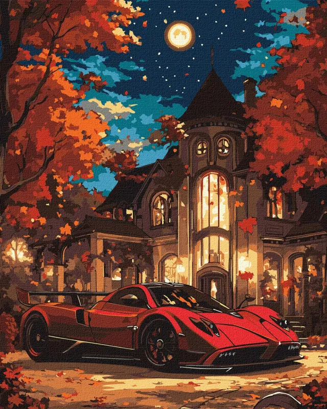 Картина по номерам - Жизнь в роскоши ©art_selena_ua
