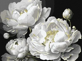 Картина за номерами - Бездоганна краса 3 з фарбами металік ©art_selena_ua