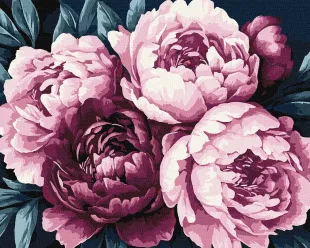 Painting by numbers - Delicate petals ©victoria_art___