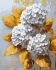 Painting by numbers - Golden hydrangea with extra metallic paints ©victoria_art___