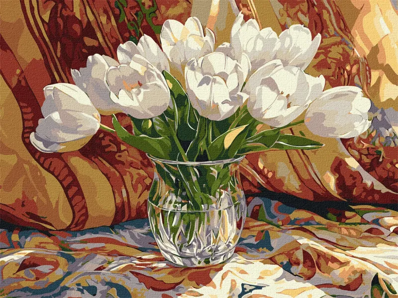 Painting by numbers - Tulip tranquillity ©art_selena_ua