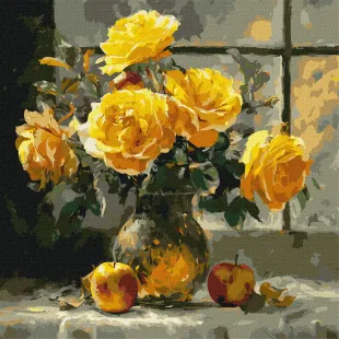 Painting by numbers - Petal Tenderness ©art_selena_ua