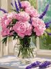 Painting by numbers - Nude tenderness in a vase ©art_selena_ua