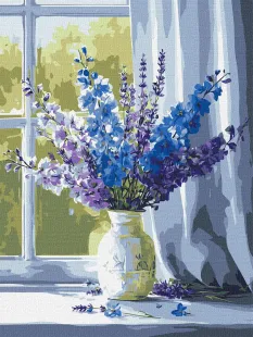 Картина за номерами - Мить натхнення ©art_selena_ua