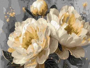 Картина за номерами - Ванільна ніжність з фарбами металік extra ©art_selena_ua