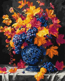 Painting by numbers - Grape weaving ©art_selena_ua