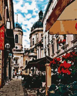 Картина за номерами - Чарівний Львів ©Личко Євген