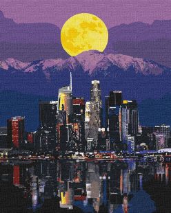 Painting by numbers - Metropolis lights 