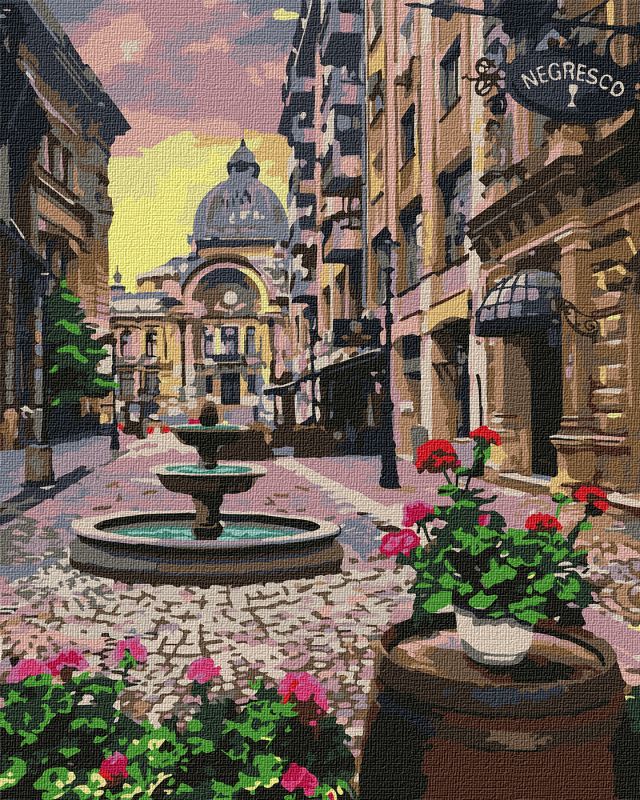 Painting by numbers - Evening comfort 