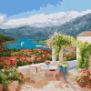 Картина по номерам - Которская бухта ©Ira Volkova