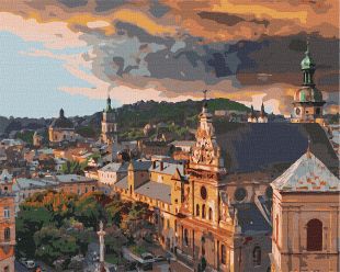 Картина по номерам - Уютный Львов