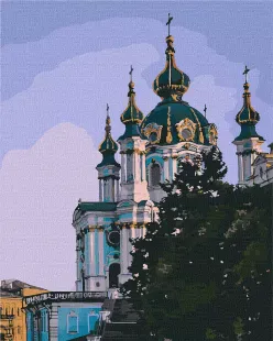 Картина за номерами - Частинка Києва
