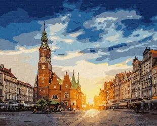Картина за номерами - Чарівний Вроцлав