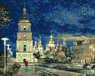 Картина за номерами - Софійська площа ©Сергій Брандт