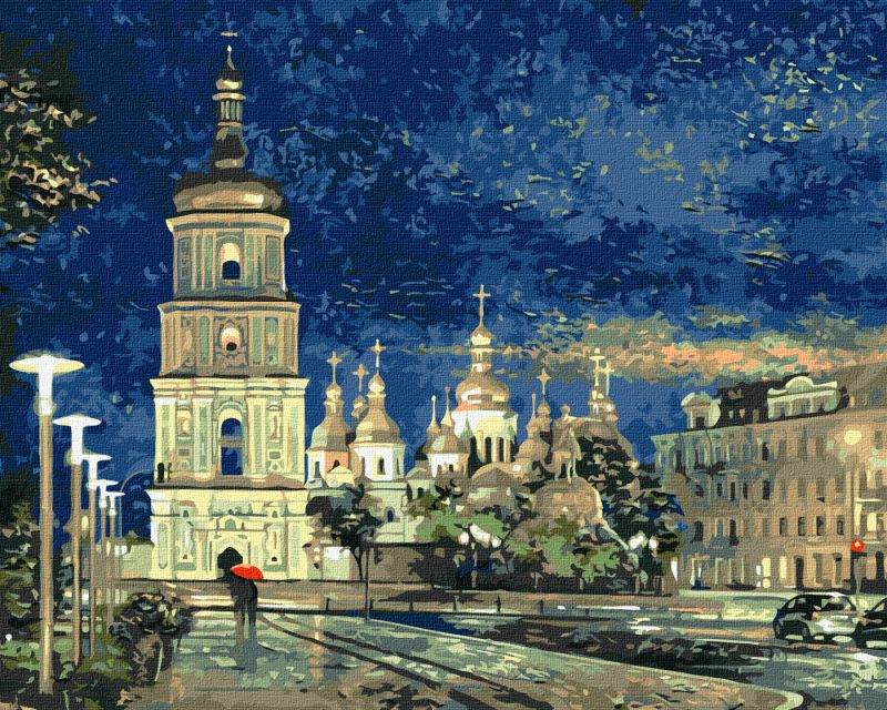 Картина по номерам - Софийская площадь ©Сергей Брандт