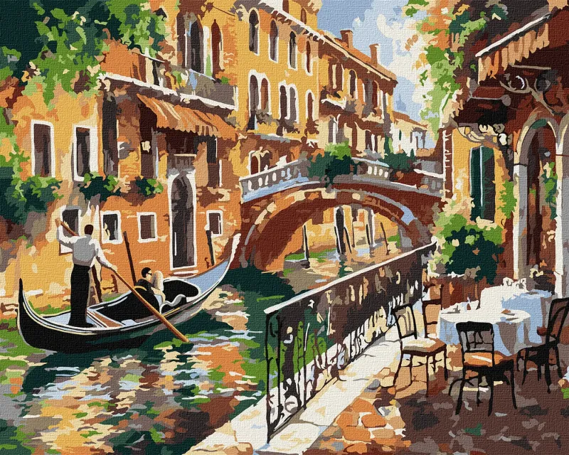 Painting by numbers - Venetian tranquility ©art_selena_ua