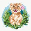 Картина по номерам - Волшебный львенок