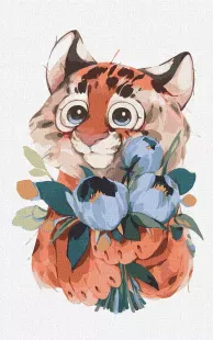 Painting by numbers - A little gentleman
