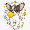Painting by numbers - Star dog