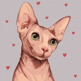 Картина за номерами - Романтичний сфінкс ©lien_illustration