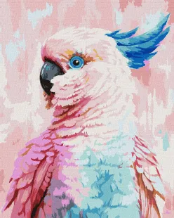 Картина за номерами - Яскравий какаду ©Ira Volkova