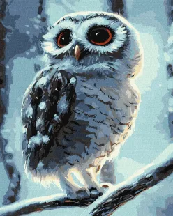 Картина за номерами - Диво-сова ©Neag Mircea Marius