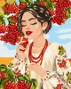 Painting by numbers - Red viburnum ©krizhanskaya
