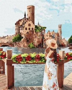 Painting by numbers - A picturesque place 
