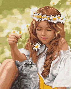 Painting by numbers - Alone with nature 