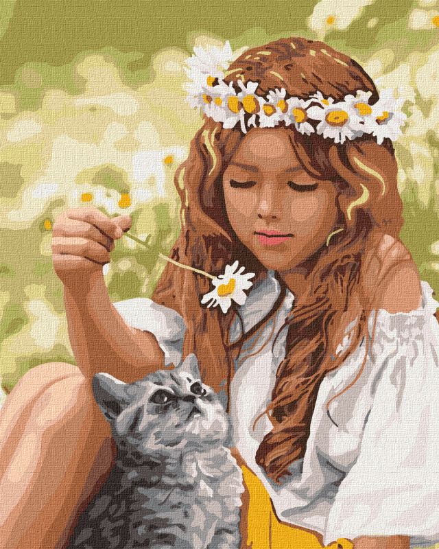 Painting by numbers - Alone with nature 