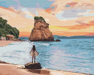 Картина за номерами - Безлюдний острів
