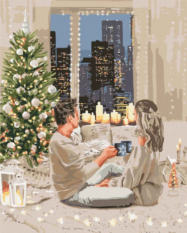 Painting by numbers - The best New Year 