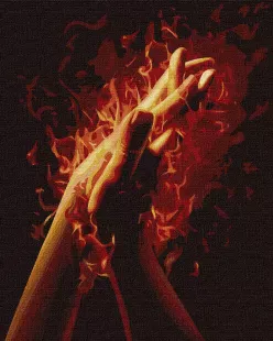Картина за номерами - Вогонь між нами 2