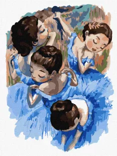 Painting by numbers - Fragile ballerinas