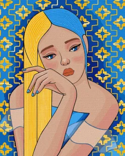 Картина за номерами - Непохитна ©mosyakart