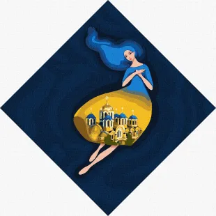 Картина за номерами - Берегиня Володимирська ©mosyakart