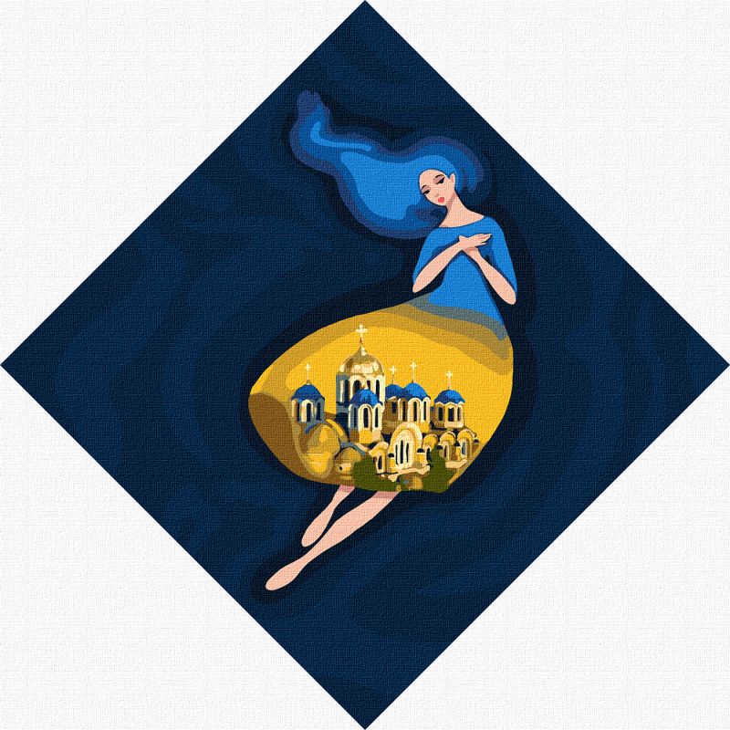 Картина за номерами - Берегиня Володимирська ©mosyakart