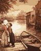 Painting by numbers - The first kiss ©Sergey Lobach