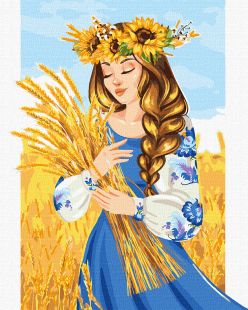 Картина по номерам - Моя родная земля ©krizhanskaya