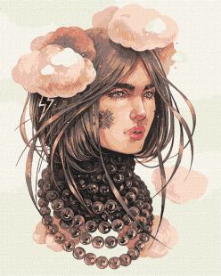 Картина по номерам - Облачные мысли ©lesya_nedzelska_art