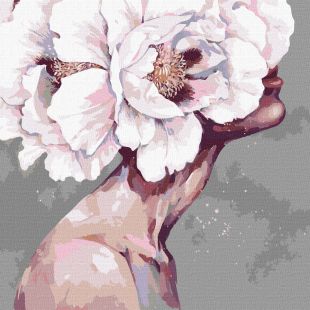 Картина по номерам - Изысканная девушка ©lesya_nedzelska_art